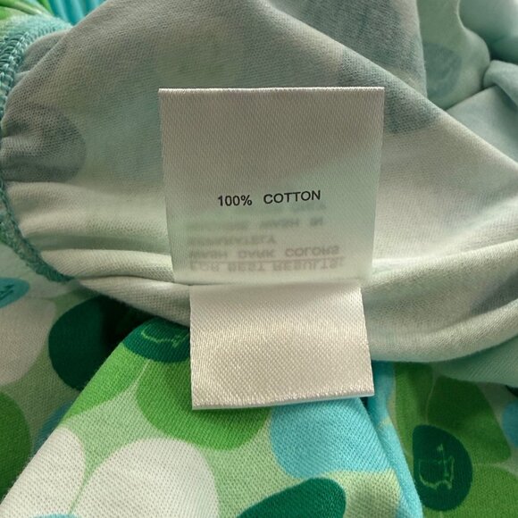 Magnolia Lane Women's Masters Pajama Pants Loungewear Green Blue Cotton Size XS - Picture 9 of 12